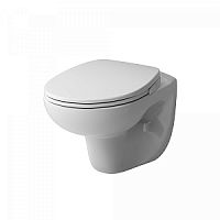 Унитаз AM.PM CCM741700 Sense, подвесной 36х55 см, безободковый, с механической крышкой-биде Clean Care, белый