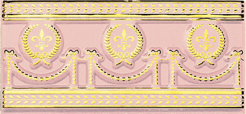 Декор Ape Capricho De Los Zares AnastasiaRosa 9.2x20 снят с производства