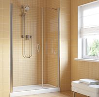 Душевая дверь в нишу Vegas Glass Vegas VegasGlass EP-F-2 LUX 145 08 01 L