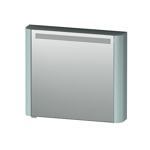 Зеркальный шкаф AM.PM M30MCR0801GG Sensation, правый, 80х70 см, с подсветкой, мятный глянец снят с производства