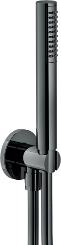 Душевой гарнитур Nobili AD146/32FLP Diamond smoke глянцевый черный Душевой гарнитур Nobili AD146/32FLP Diamond smoke глянцевый черный