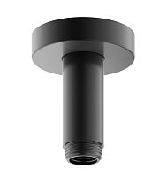 Душевой кронштейн Keuco 51689130100 DN 15, хром черный шлифованный