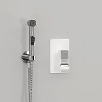 Встраиваемый комплект WasserKRAFT A010656WHITE для биде со шлангом 100 см Встраиваемый комплект WasserKRAFT A010656WHITE для биде со шлангом 100 см