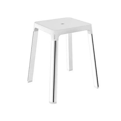 Табурет Keuco 35082010051 Axess для ванны, хром/белый Табурет Keuco 35082010051 Axess для ванны, хром/белый