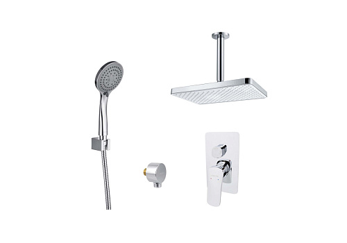 Комплект Aquatek AQ1073CR Вега для ванной Set 4 в 1 (AQ1046CR + AQ2071CR + AQ2454CR + AQ2010CR), хром Комплект Aquatek AQ1073CR Вега для ванной Set 4 в 1 (AQ1046CR + AQ2071CR + AQ2454CR + AQ2010CR), хром