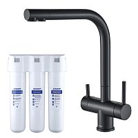 Смеситель для кухни Swedbe SELENE PLUS K8144BK Смеситель для кухни Swedbe SELENE PLUS K8144BK