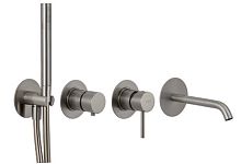 Смеситель для ванны Remer Rubinetterie X STYLE X96S03ROXXXV