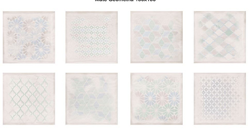 Керамическая плитка ElettoCeramica MATE MateGeometria_15*15 купить недорого в интернет-магазине Керамос