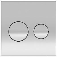 Смывная клавиша KKPol SPP/177/0/K (350/PPG/009-00-00) Uni P01 для инсталляции, хром