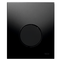 TECE 9242657 Tece Loop Панель смыва для писсуара из черного стекла, цвет черный