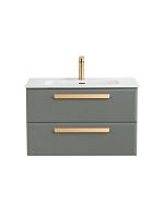 Тумба под раковину подвесная Cezares ECO-CER-N ECO-CER-N-800-2C-SO-GVO-P