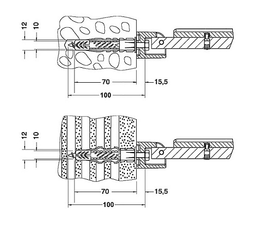 Крепежный комплект № 3 Keuco 34992000100 Plan Care, хром купить недорого в интернет-магазине Керамос Крепежный комплект № 3 Keuco 34992000100 Plan Care, хром купить недорого в интернет-магазине Керамос