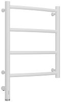 Полотенцесушитель электрический Сунержа 30-5800-5040 Галант 3.0 РЭБ, 500х400 мм/ МЭМ левый, матовый белый