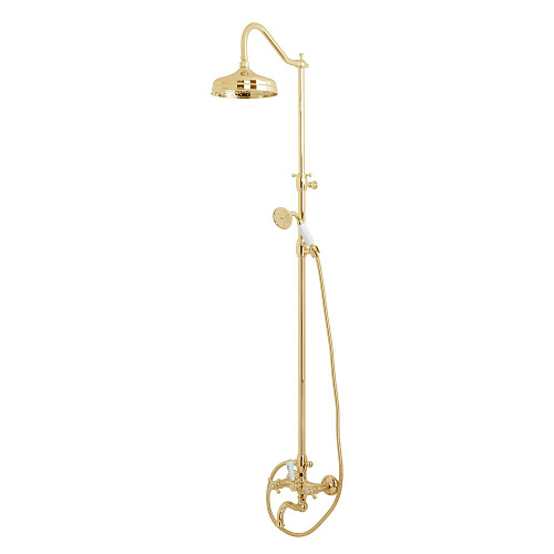 Душевой гарнитур Migliore 31855 Arcadia настенный, золото Душевой гарнитур Migliore 31855 Arcadia настенный, золото