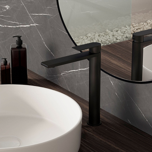 Смеситель для раковины Vincea Vogue SS VBF-2VS2MB Смеситель для раковины Vincea Vogue SS VBF-2VS2MB