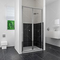 Душевая дверь RGW CL-21 04092109-51 Classik складная 90х185 см, стекло - шиншилла