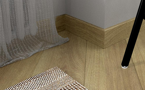 Плинтус FineFloor Wood FF-1508,1408 6x240 см