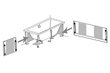 Набор для шумоизоляции Jacob Delafon  E6754-NF