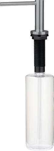 Дозатор Deante ZZZ_D0DD Aster для жидкого мыла, излив 75 мм, Titanium (титан) Дозатор Deante ZZZ_D0DD Aster для жидкого мыла, излив 75 мм, Titanium (титан)