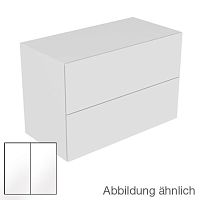 Тумба Keuco 31325270000 Edition 11 боковая 105х53.5 см, белый/стекло белое матовое