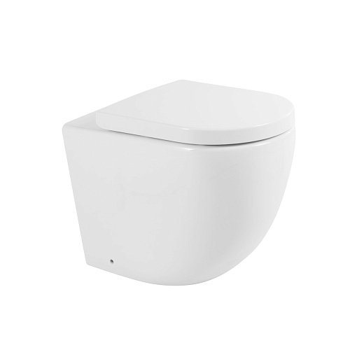 Унитаз приставной BelBagno SFERA-R BB2141CBR/BB865SC Унитаз приставной BelBagno SFERA-R BB2141CBR/BB865SC
