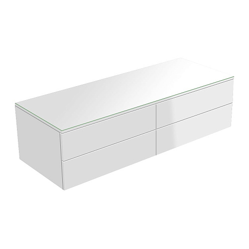 Тумба Keuco 31766400000 Edition 400 боковая 140х53.5 см, белый глянцевый/стекло глянцевое белое купить недорого в интернет-магазине Керамос Тумба Keuco 31766400000 Edition 400 боковая 140х53.5 см, белый глянцевый/стекло глянцевое белое купить недорого в интернет-магазине Керамос