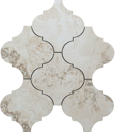 Мозаика LA FAENZA Oro Bianco Mk.ArabescoOroBiancoA Мозаика LA FAENZA Oro Bianco Mk.ArabescoOroBiancoA снят с производства