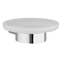 Cisal SY09060021  System Мыльница подвесная, цвет матовое стекло/хром