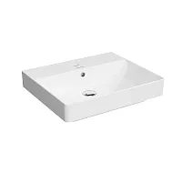 Раковина Kerama Marazzi ProR.wb.50 Pro подвесная/мебельная 50х42 см, белый глянец Раковина Kerama Marazzi ProR.wb.50 Pro подвесная/мебельная 50х42 см, белый глянец