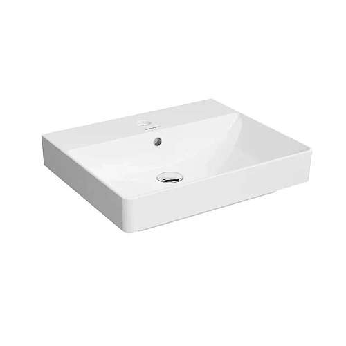 Раковина Kerama Marazzi ProR.wb.50 Pro подвесная/мебельная 50х42 см, белый глянец