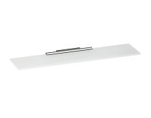 Полочка Keuco 14910005500 Plan из кристаллина без зеленой кромки, нижняя часть матовая, белый