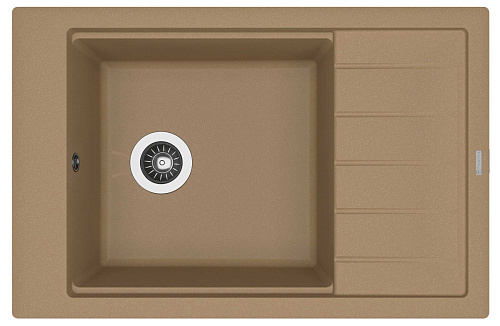 Мойка для кухни Florentina 20.275.D0780.306 Липси 78х51 см, с крылом, капучино снят с производства