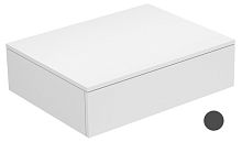 Тумба Keuco 31740390000 Edition 400 боковая 70х53.5 см, антрацит/антрацит