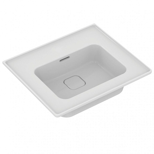 Раковина Ideal Standard T363201 Strada II Vanity подвесная 55х46 см, без отверстия под смеситель, Euro White (евробелый)