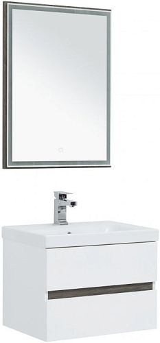 Комплект мебели Aquanet 00258906 Беркли для ванной комнаты, белый купить недорого в интернет-магазине Керамос