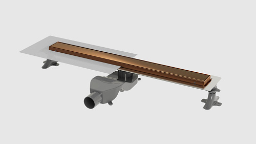 Душевой лоток Boheme Premium linear 982-80-BRB Душевой лоток Boheme Premium linear 982-80-BRB