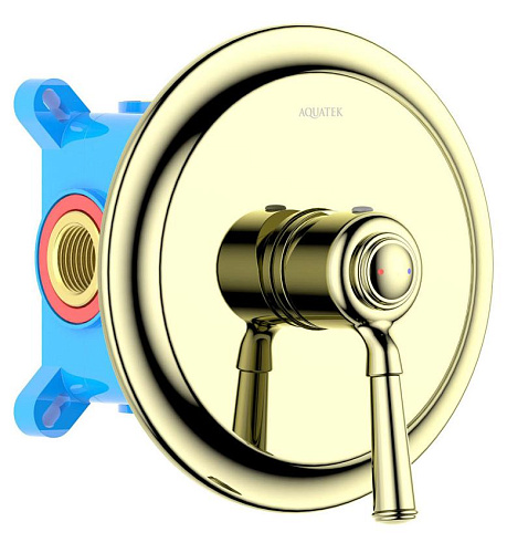 Смеситель Aquatek КЛАССИК AQUATEK AQ1566PG Смеситель Aquatek КЛАССИК AQUATEK AQ1566PG