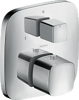 Термостат встр., с вентилем, внешняя часть Hansgrohe Pura Vida 15771000