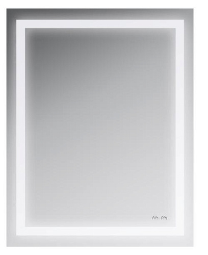 Зеркало AM.PM M91AMOX0551WG Gem, настенное с контурной LED-подсветкой, 55х70 см купить недорого в интернет-магазине Керамос