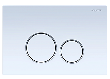 Клавиша смыва Aquatek KDI-0000015, белая