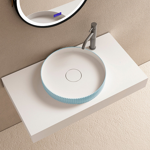 Раковина Abber Stein AS2604Blau Раковина Abber Stein AS2604Blau