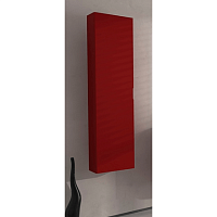 Колонна с одной распашной дверцей (реверсная) Cezares 44735 Rosso, 35х20х140 см