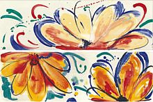 Декор Imola Shades Flowers Sun Mix 20x60 (FlowersSunMix)