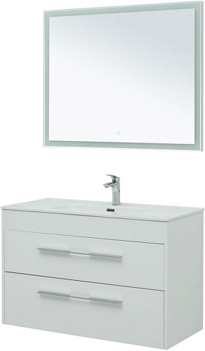 Комплект мебели Aquanet 00281160 Августа для ванной комнаты, белый купить недорого в интернет-магазине Керамос