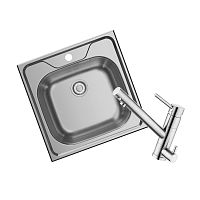 Комплект: мойка+ смеситель Omoikiri 7395.4018 Комплект: мойка+ смеситель Omoikiri 7395.4018