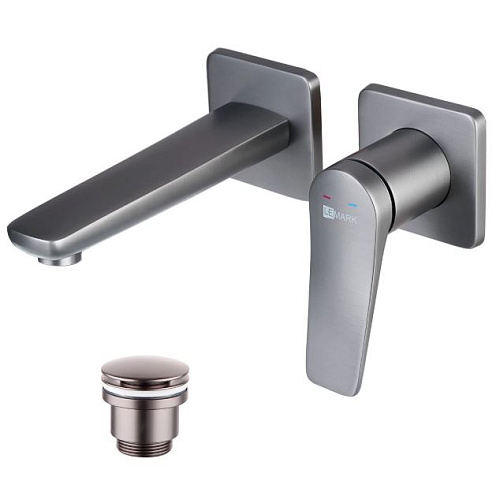 Смеситель встраиваемый LeMark BRONX LM3736GM купить недорого в интернет-магазине Керамос