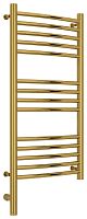 Полотенцесушитель электрический Сунержа 03-5802-8040 Богема 3.0 РЭБ выгнутая, 800х400 мм/ МЭМ левый, золото