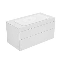 Тумба Keuco 31582380100 Edition 400 под умывальник 105х53.5 см, белый/белый