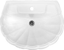 Раковина Sanita ROMSAWB01 Ромашка подвесная 60х45 см, белая