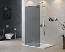 Душевая перегородка Cezares LIBERTA-L-2-90-120-GR-Cr Liberta 90 см, профиль хром Душевая перегородка Cezares LIBERTA-L-2-90-120-GR-Cr Liberta 90 см, профиль хром